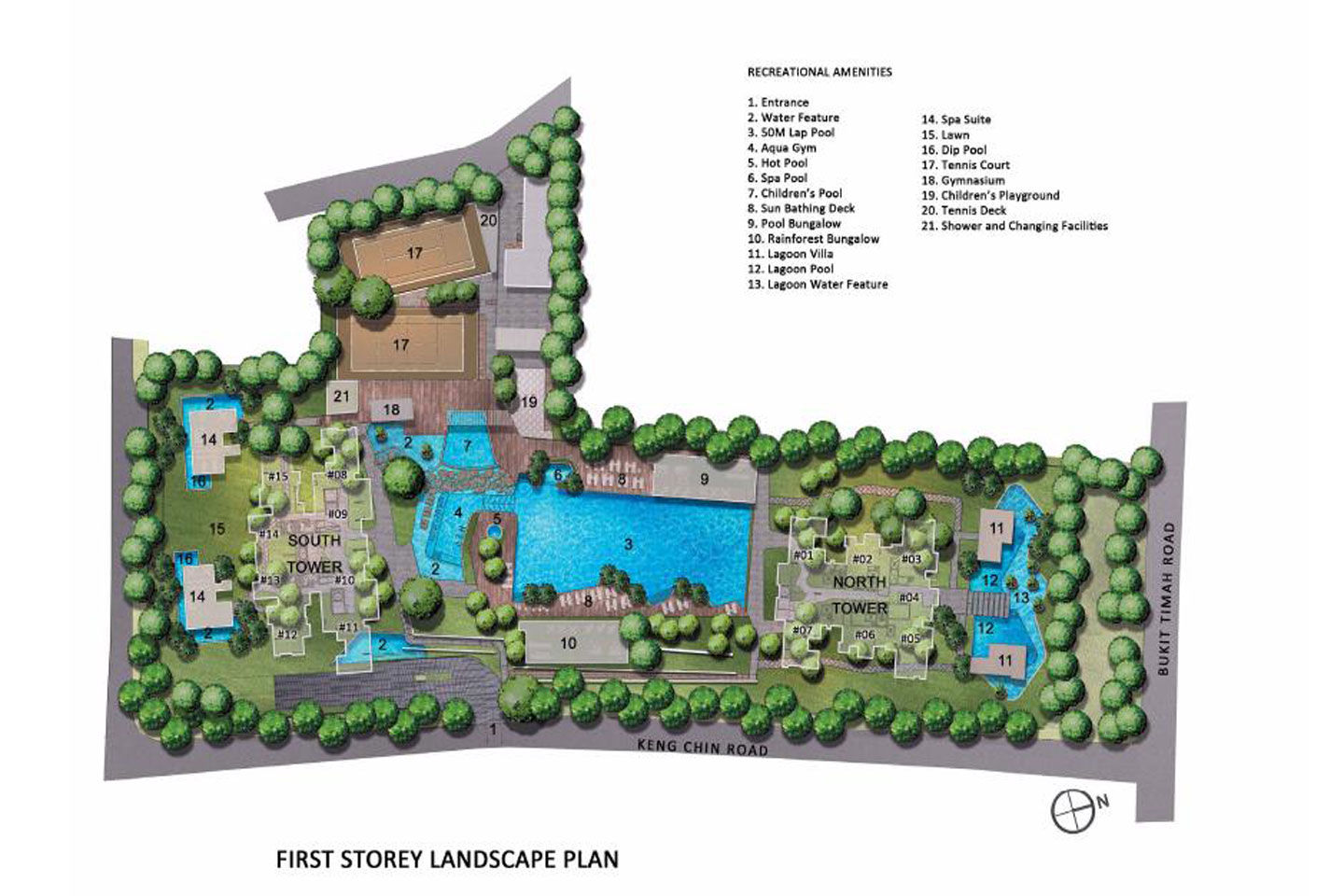 Cyan Site Plan
